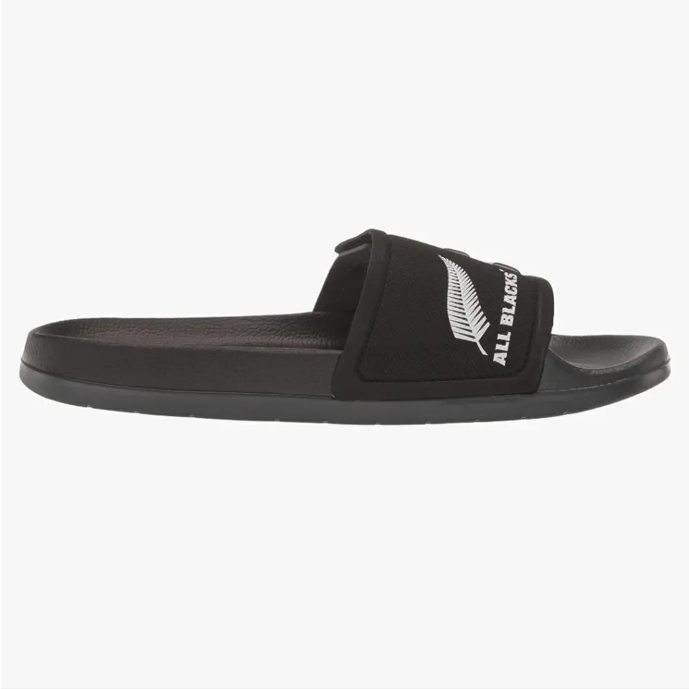 Adidas Adilette Tnd black and white Slide Sandal size 6